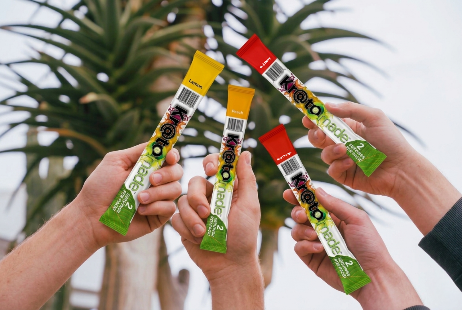 KMade Strawberry drink mix stick pack