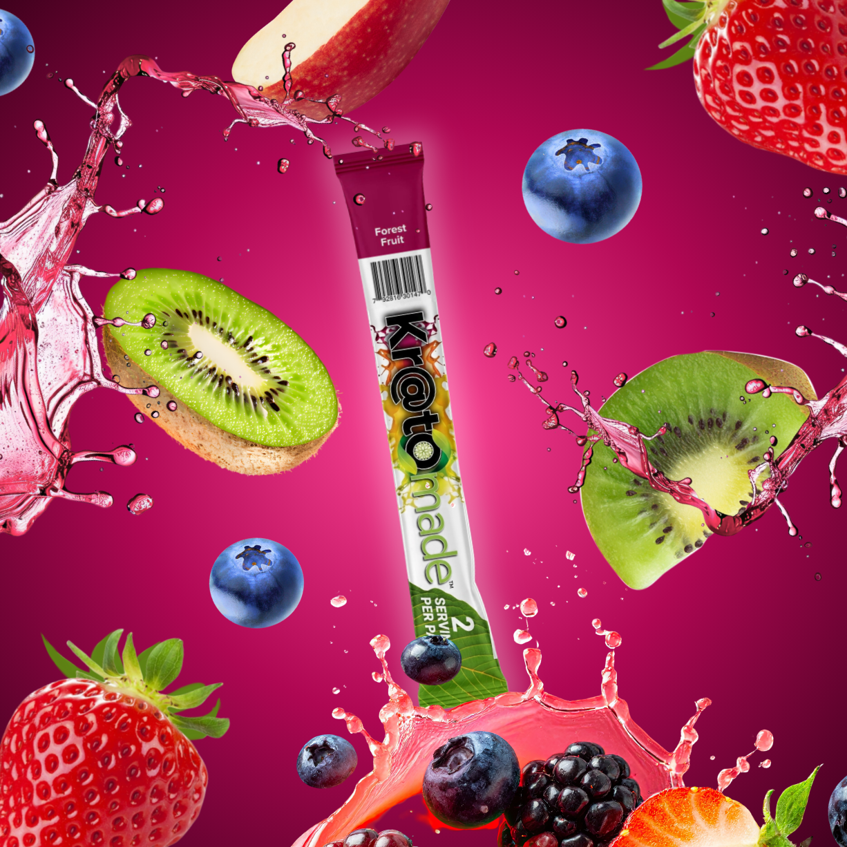 KMade Forest Fruit drink mix stick pack