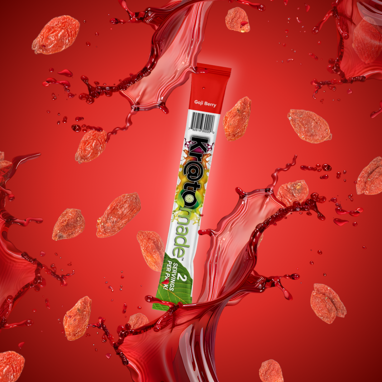 KMade Goji Berry drink mix stick pack
