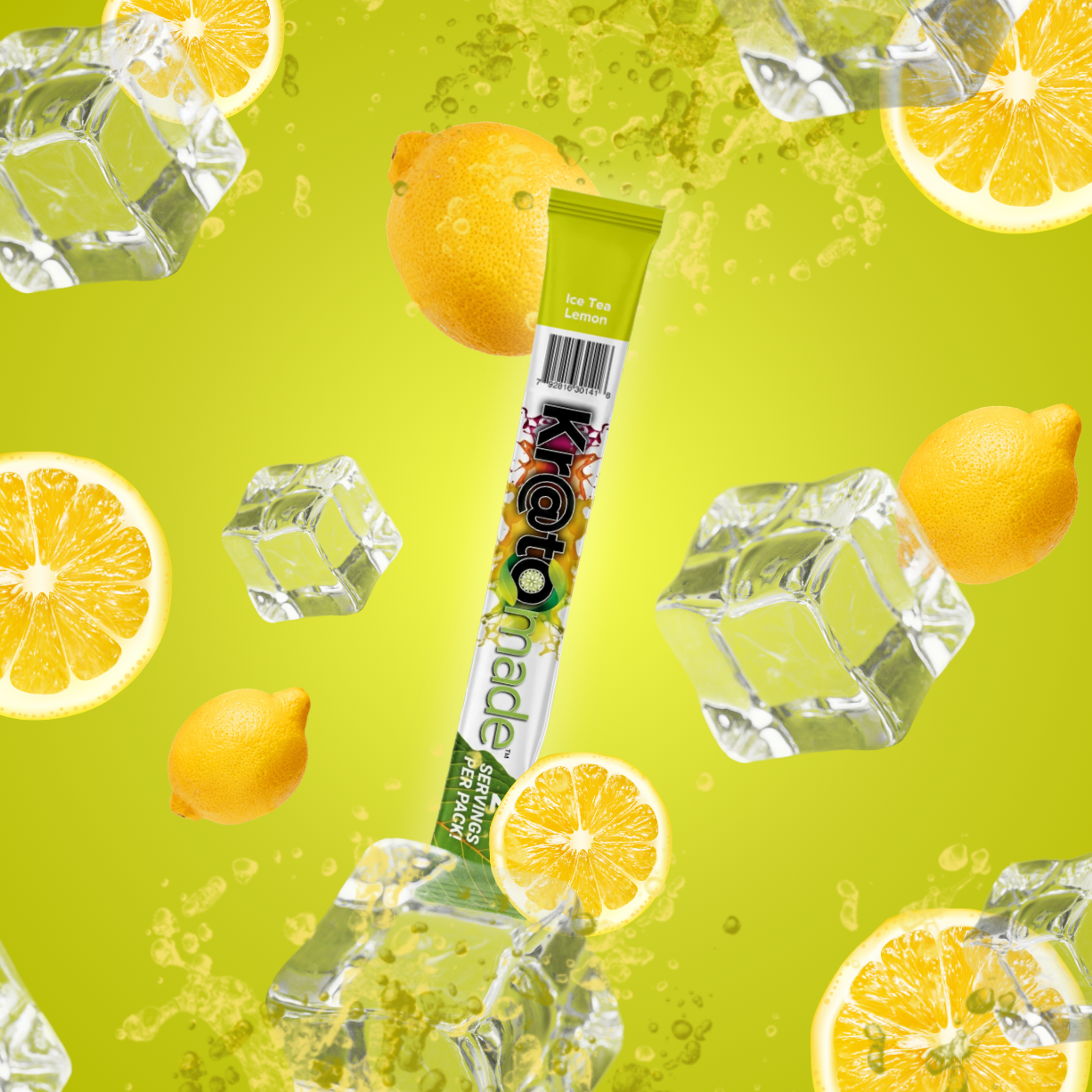 KMade Ice Tea Lemon drink mix stick pack