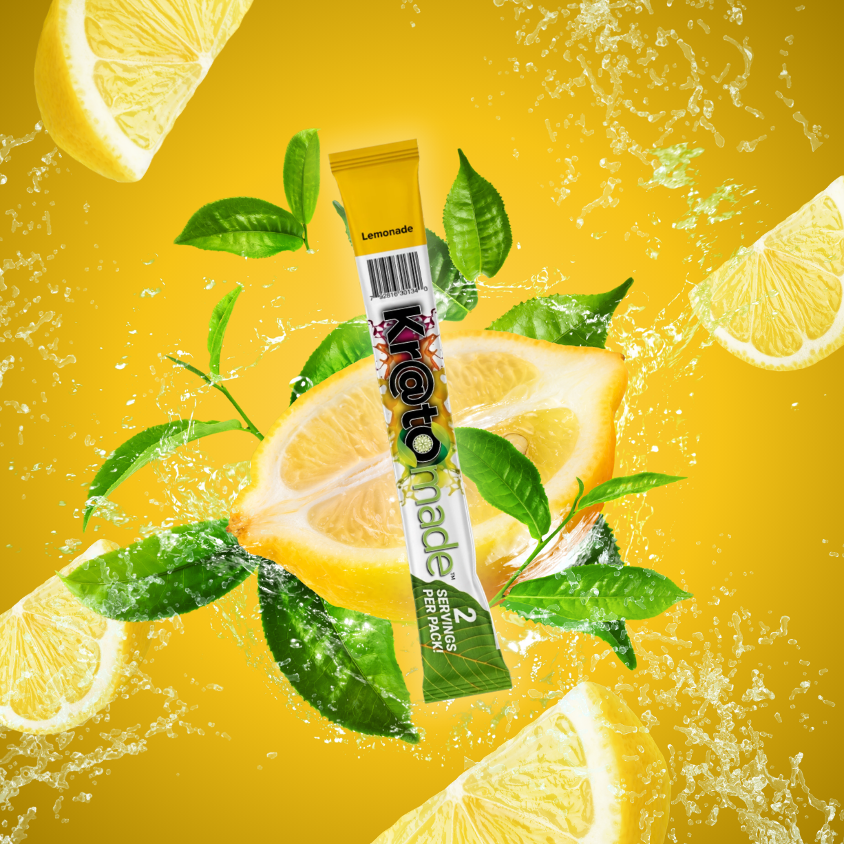 KMade Lemonade drink mix stick pack