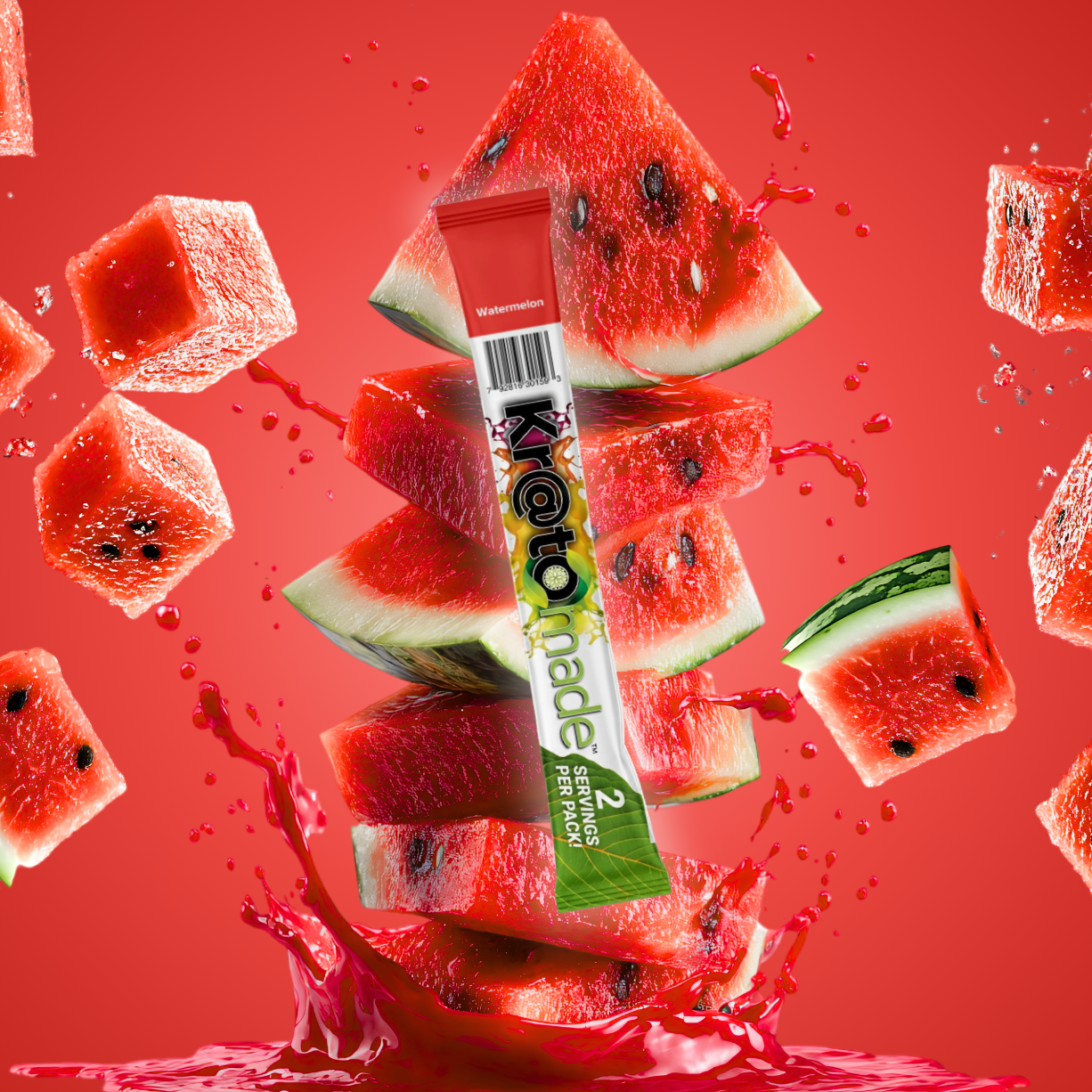 KMade Watermelon drink mix stick pack